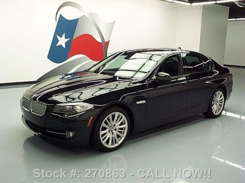 2011 bmw 550i sport sedan htd seats sunroof nav 28k mi texas direct auto
