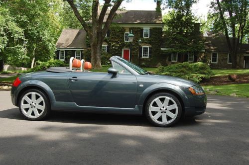 Very cool 2006 audi tt quattro high output convertible, baseball glove interior