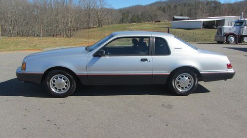 1985 ford thunderbird turbo coupe with only 66,308 miles