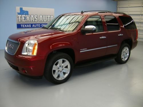 We finance!!!  2011 gmc yukon slt 4x4 flex-fuel roof nav tv leather texas auto