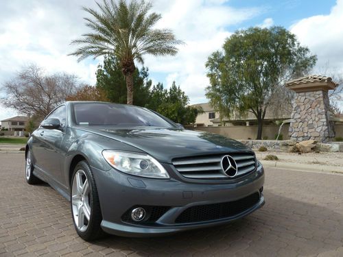 2009 mercedes-benz cl550 4matic coupe 2-door 5.5l