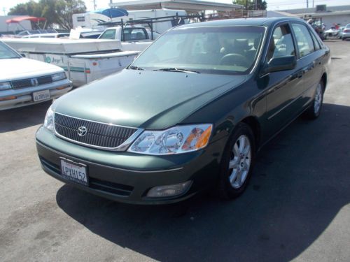 2001 toyota avalon no reserve