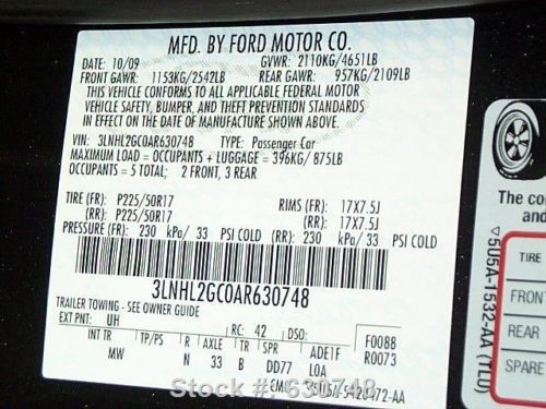 2010 LINCOLN MKZ CLIMATE LEATHER NAV REARVIEW CAM 50K TEXAS DIRECT AUTO, US $16,980.00, image 11