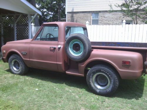 Chevy c10 short bed step side matching numbers