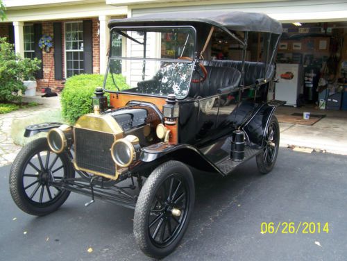 Sharp 1914 model t ford touring car- a century old!