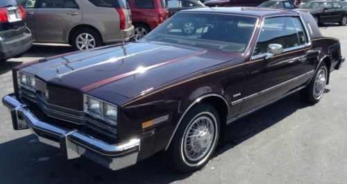 1985 oldsmobile toronado brougham coupe 2-door 5.0l