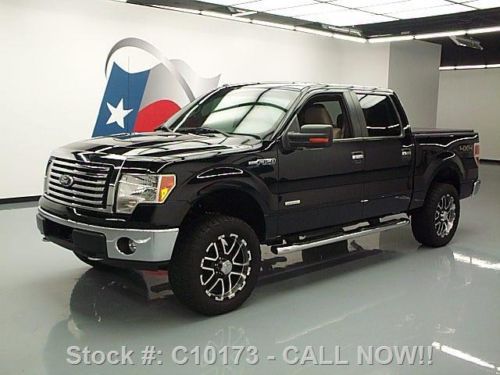 2011 ford f-150 crew ecoboost 4x4 off-road 20&#039;s 40k mi texas direct auto