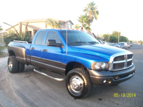 2004 dodge ram 3500 slt crew cab pickup 4-door 5.9l