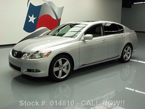 2007 lexus gs350 climate seats sunroof nav rear cam 71k texas direct auto