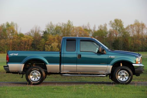 2002 ford f250 xcab xlt 7.3l diesel 55k original mile 1owner 4x4 mint no reserve