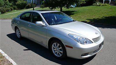 2003 lexus es300 super low miles sunroof heated seats gorgeous car 52,138 miles