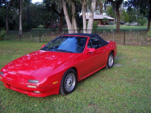 1989 mazda rx-7 convertible automatic - rare - super runner!