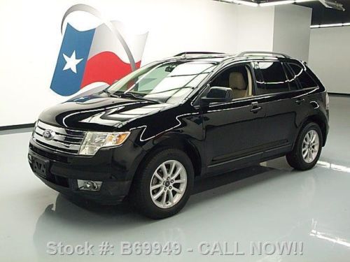 2007 ford edge sel plus htd leather dvd park assist 49k texas direct auto