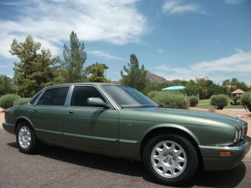 1999 jaguar xj8, v8 4.0l,  alpine green paint, very clean car, well cared for
