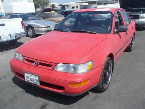 1997 toyota corolla no reserve