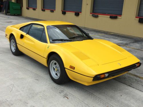 1980 ferrari 308 gtbi - us version