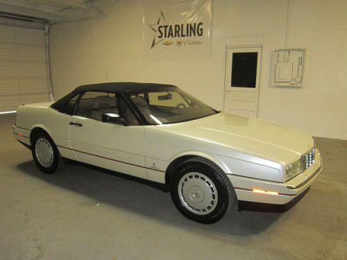 1992 cadillac allante base convertible 2-door 4.5l