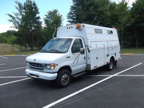 2002 ford e350 super duty 7.3l diesel service utility van