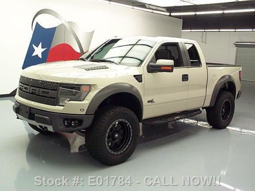 2013 ford f-150 svt raptor supercab 4x4 6.2 sunroof nav texas direct auto