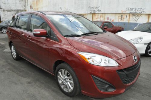 2014 mazda mazda5 sport red brand new van 4 door