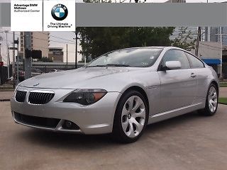 2007 bmw 6 series 2dr cpe 650i