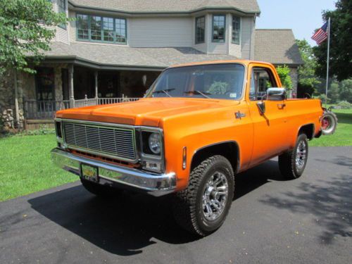 1976 chevrolet k5 blazer frame off restoration!