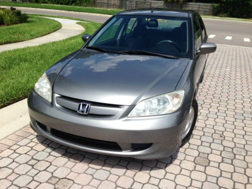 2004 Honda Civic HYBRID 1.3L 137k Florida Car No Rust 41MPG NO RESERVE, image 6