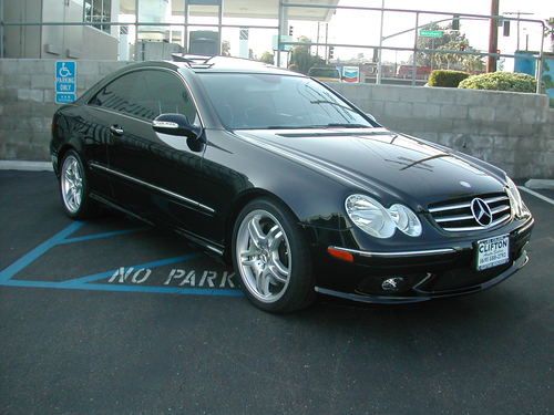 **rare** clk55 amg coupe, brembo brakes, amg dual exhaust
