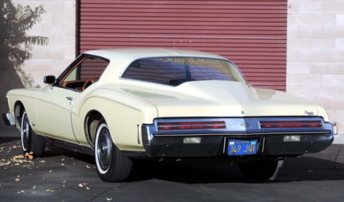 California original, 1973 buick riviera boat-tail, one owner, 51k orig miles, a+