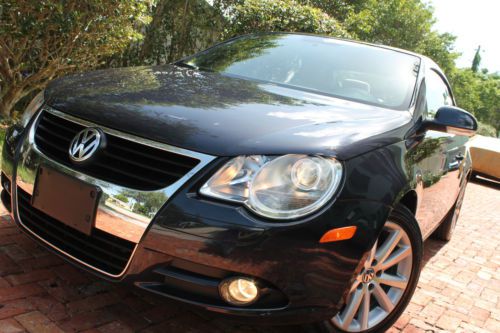 2008 volkswagen eos komfort turbo-cold weather package-lowest mileage in the usa