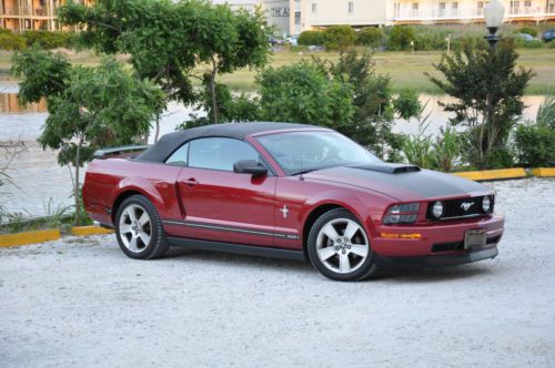 2005 ford mustang v6 premium 2dr convertible &#034;unique&#034; excellent condition