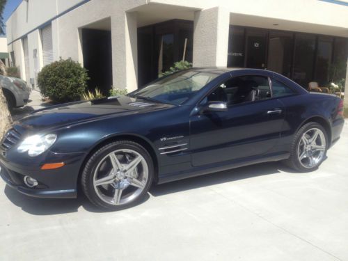 2007 mercedes benz sl55 loaded 141 msrp 60k original owner no accidents