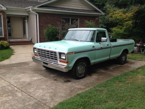 1978 f-150 long bed light blue