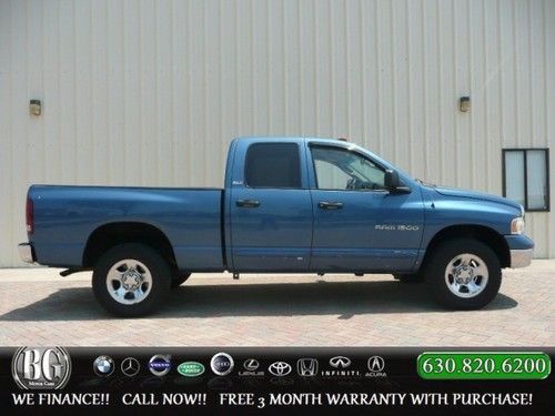 2002 dodge ram 1500 quad 4 door pickup truck 4x4 drives