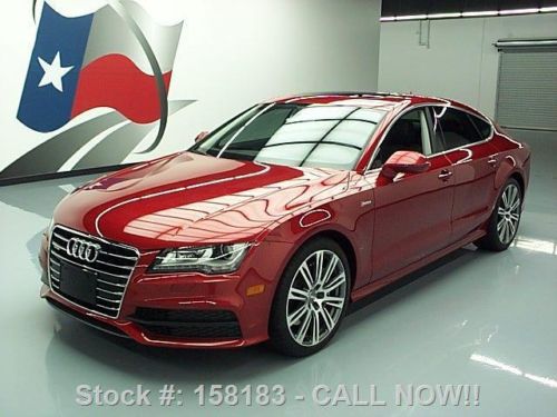 2012 audi a7 3.0t quattro prestige awd sunroof nav 15k texas direct auto