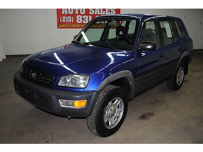 1999 toyota rav4 4wd 5 speed manual one owner no reserve