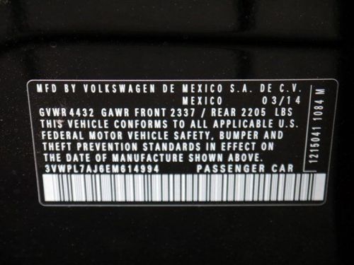 2014 Volkswagen Jetta SportWagen TDI w/Sunroof & Nav, US $31,085.00, image 26