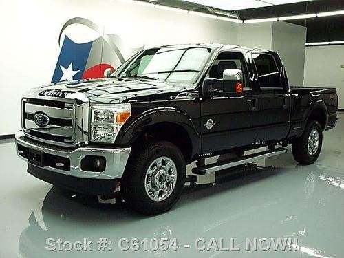 2012 ford f-250 fx4 turbo diesel crew 4x4 leather 5k mi texas direct auto