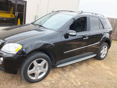 2008 mercedes ml 550 4matic black super clean no reserve