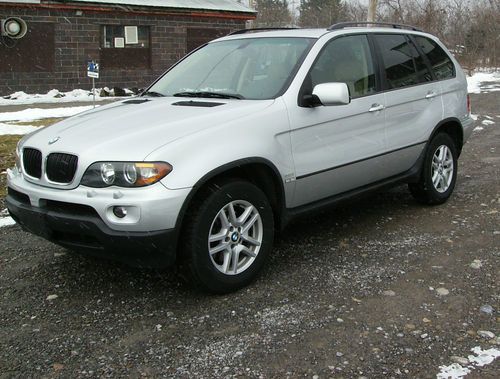 2005 bmw x5 3.0i sport utility 4-door 3.0l  low mileage!! no reserve!