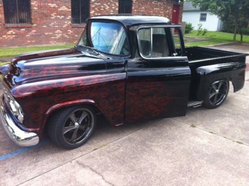 1957 short bed custom step side street restomod classic