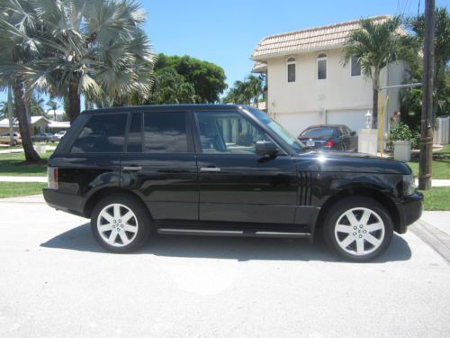 2006 range rover hse 4x4 mint florida suv like new dvd and navigation!! buy now