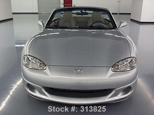 2003 mazda mx-5 miata convertible 5-speed soft top 32k texas direct auto