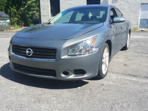 2011 nissan maxima s sedan 4-door 3.5l leather sunroof salvage no reserve