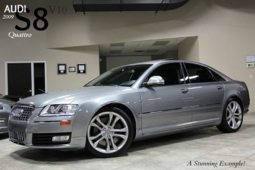 2009 audi  s8 quattro carbon fiber premium pkg hard loaded wow