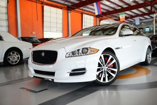 13 jaguar xjl supercharged 18k 1 own meridian nav pdc cam keyless vent pano