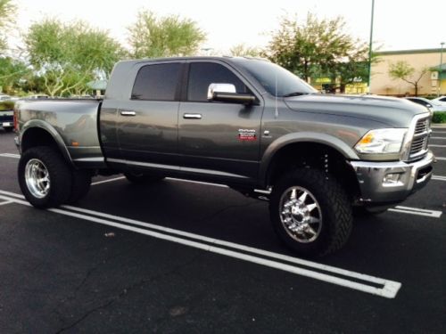 2012 lifted ram 3500 laramie extended crew cab pickup 4-door 6.7l