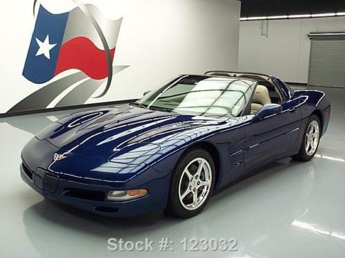 2004 chevy corvette commemorative z51 6-spd hud 47k mi texas direct auto