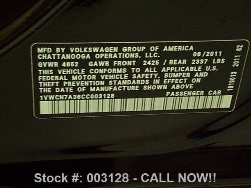 2012 VOLKSWAGEN PASSAT TDI SEL PREMIUM DIESEL NAV 34K TEXAS DIRECT AUTO, US $24,480.00, image 20