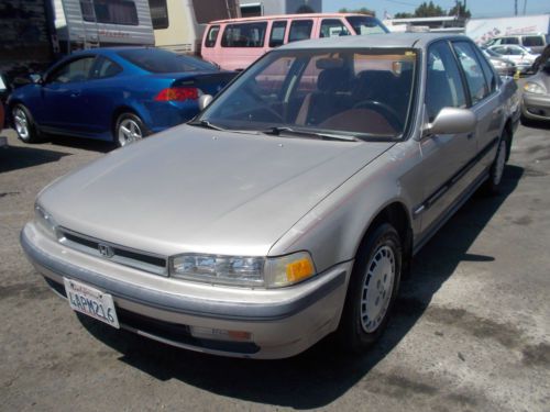 1991 honda accord no reserve